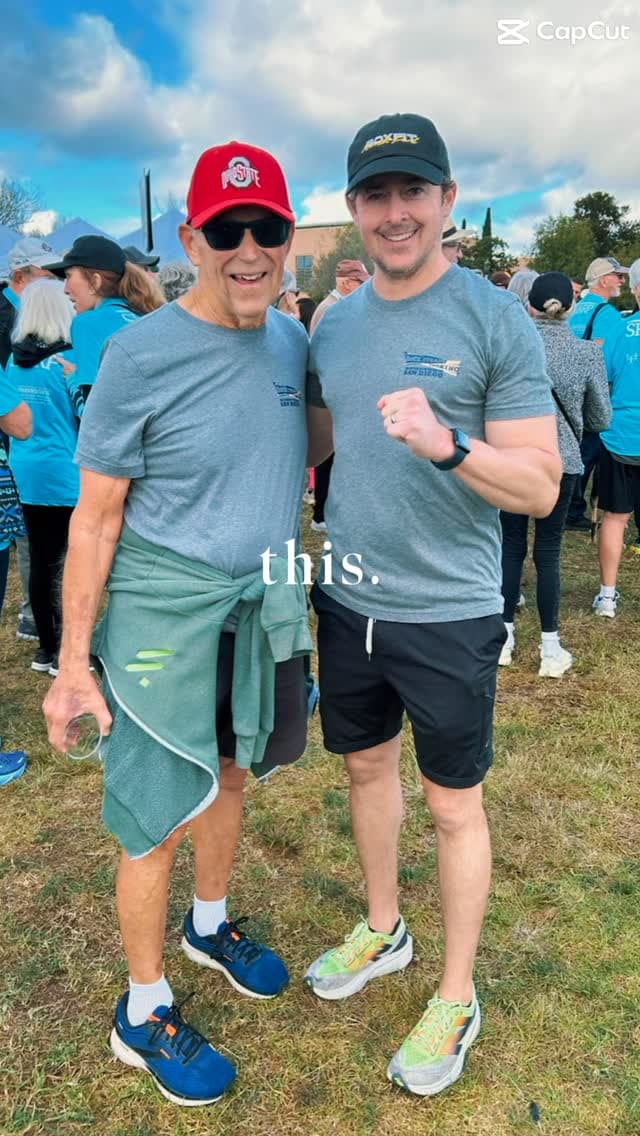 BoxFit coach and Rock Steady member at a charity walk